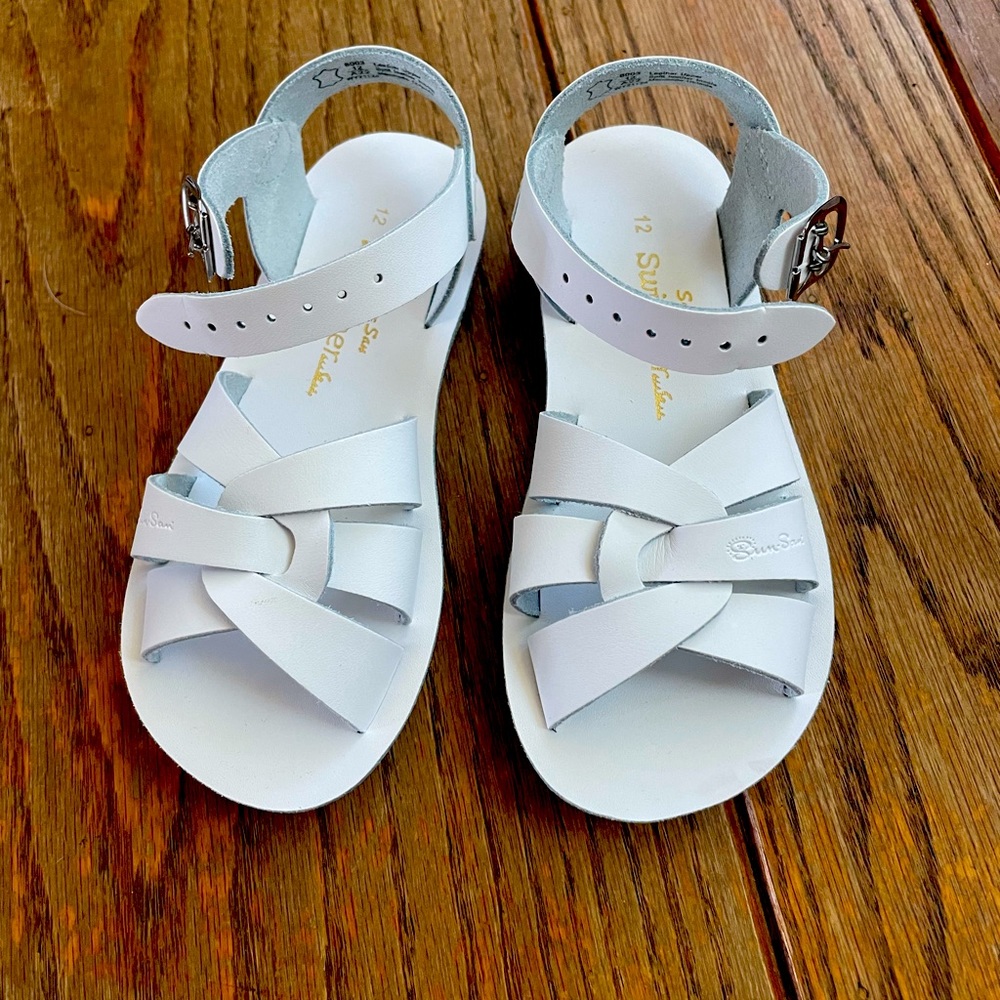 Saltwater summersalt swimmer sandals size kids 12 NEW never worn